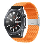 Cinturino con fibbia in metallo intrecciato in nylon universale da 22 mm, 22mm