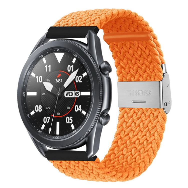 Cinturino con fibbia in metallo intrecciato in nylon universale da 22 mm, 22mm