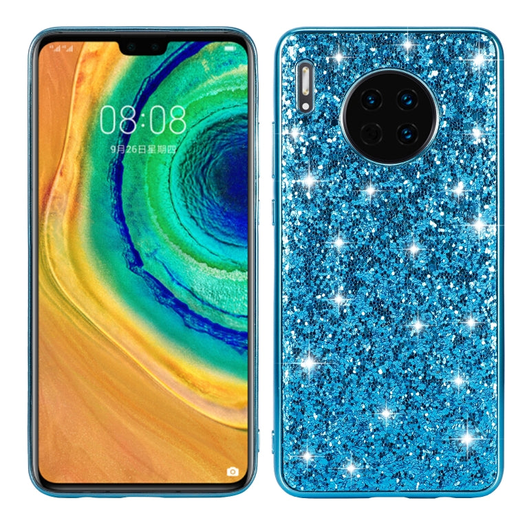 Custodia in TPU antiurto con polvere glitterata, For Huawei Mate 30, For Huawei Mate 30 Pro, For Xiaomi Redmi Note 8, For Xiaomi Redmi Note 8 Pro
