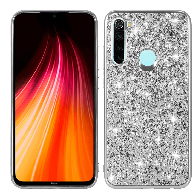 Custodia TPU glitterata per Xiaomi Redmi Note 8