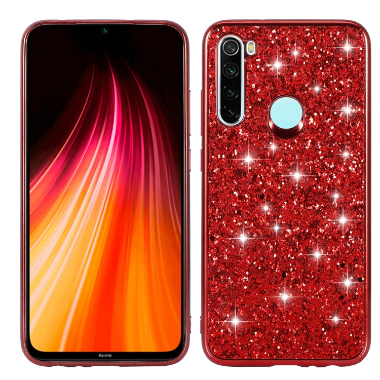 Custodia TPU glitterata per Xiaomi Redmi Note 8