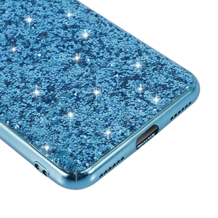 Custodia in TPU antiurto con polvere glitterata, For Huawei Y6 Prime, For Huawei Y6 Pro / Enjoy 9e, For Galaxy A10S, For Galaxy A20S