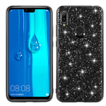 Custodia in TPU antiurto con polvere glitterata, For Huawei Y6 Prime, For Huawei Y6 Pro / Enjoy 9e, For Galaxy A10S, For Galaxy A20S
