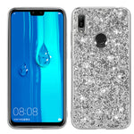 Custodia in TPU antiurto con polvere glitterata, For Huawei Y6 Prime, For Huawei Y6 Pro / Enjoy 9e, For Galaxy A10S, For Galaxy A20S