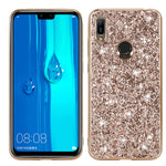 Custodia in TPU antiurto con polvere glitterata, For Huawei Y6 Prime, For Huawei Y6 Pro / Enjoy 9e, For Galaxy A10S, For Galaxy A20S