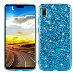 Custodia in TPU antiurto con polvere glitterata, For Huawei Y6 Prime, For Huawei Y6 Pro / Enjoy 9e, For Galaxy A10S, For Galaxy A20S