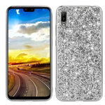Custodia in TPU antiurto con polvere glitterata, For Huawei Y6 Prime, For Huawei Y6 Pro / Enjoy 9e, For Galaxy A10S, For Galaxy A20S
