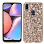 Custodia in TPU antiurto con polvere glitterata, For Huawei Y6 Prime, For Huawei Y6 Pro / Enjoy 9e, For Galaxy A10S, For Galaxy A20S