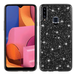 Custodia in TPU antiurto con polvere glitterata, For Huawei Y6 Prime, For Huawei Y6 Pro / Enjoy 9e, For Galaxy A10S, For Galaxy A20S