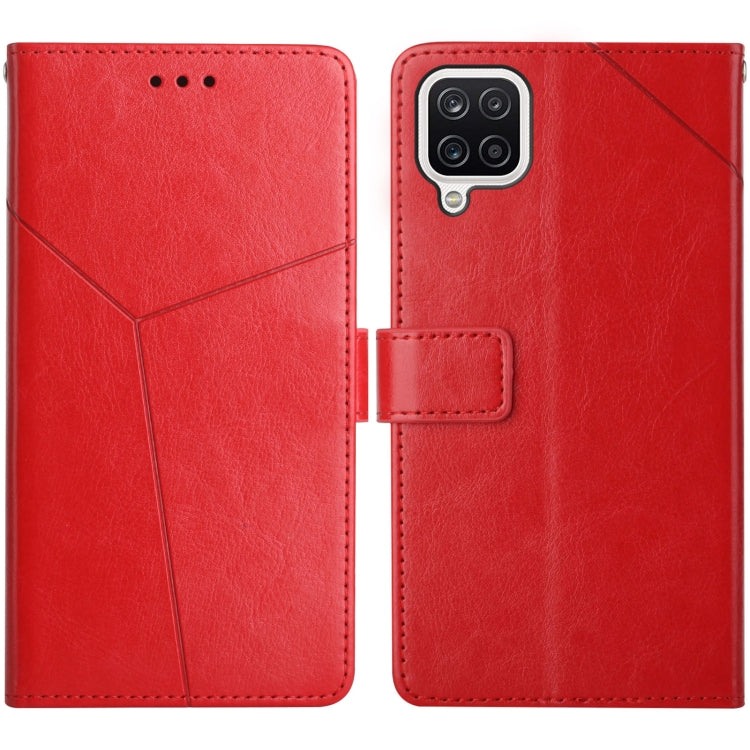 Custodia in pelle flip orizzontale con cuciture a Y con supporto e slot per schede e portafoglio e cornice per foto, For Samsung Galaxy A22 4G, For Samsung Galaxy A22 5G, For Samsung Galaxy A32 4G, For Samsung Galaxy A32 5G