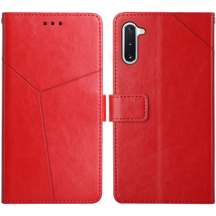 Custodia in pelle flip orizzontale con cuciture a Y con supporto e slot per schede e portafoglio e cornice per foto, For Samsung Galaxy Note10, For Samsung Galaxy Note20, For Samsung Galaxy Note20 Ultra, For Samsung Galaxy Note10+