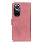 KHAZNEH Custodia per telefono in pelle a conchiglia orizzontale con trama in pelle bovina, For Huawei nova 9, For Huawei nova 9 Pro / Honor 50 Pro