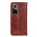 Custodia per telefono in pelle a vibrazione orizzontale con struttura magnetica Crazy Horse, For Huawei nova 9, For Huawei nova 9 Pro / Honor 50 Pro