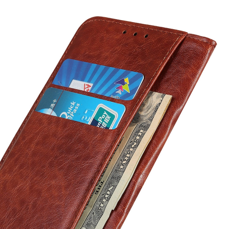 Custodia per telefono in pelle a vibrazione orizzontale con struttura magnetica Crazy Horse, For Huawei nova 9, For Huawei nova 9 Pro / Honor 50 Pro