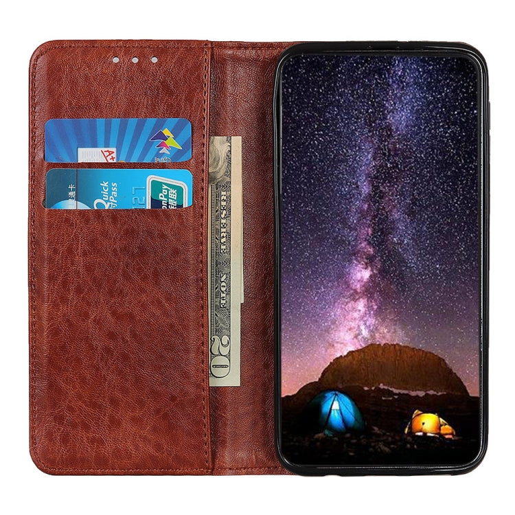 Custodia per telefono in pelle a vibrazione orizzontale con struttura magnetica Crazy Horse, For Huawei nova 9, For Huawei nova 9 Pro / Honor 50 Pro