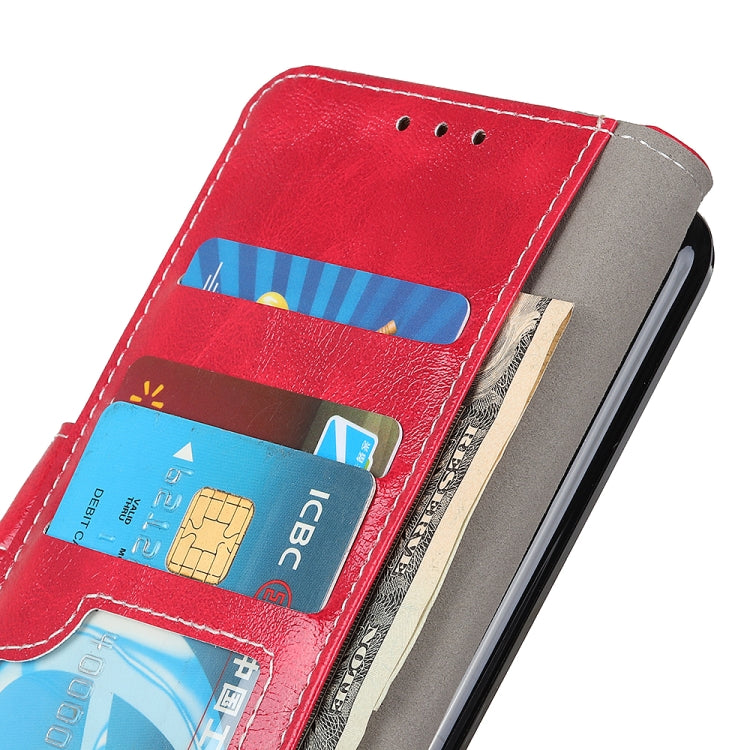 Custodia per telefono in pelle a vibrazione orizzontale con struttura retrò Crazy Horse, For Huawei nova 9, For Huawei nova 9 Pro / Honor 50 Pro