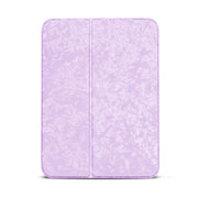 Custodia per tablet in pelle a conchiglia orizzontale a doppia piegatura con struttura a conchiglia con supporto e funzione Sleep / Wake-up, For iPad mini 6 / mini 2024