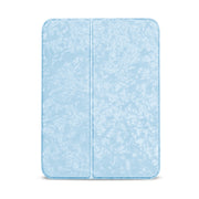 Custodia per tablet in pelle a conchiglia orizzontale a doppia piegatura con struttura a conchiglia con supporto e funzione Sleep / Wake-up, For iPad mini 6 / mini 2024
