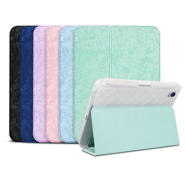 Custodia in pelle a conchiglia con supporto per iPad mini 6