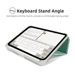 Custodia in pelle a conchiglia con supporto per iPad mini 6