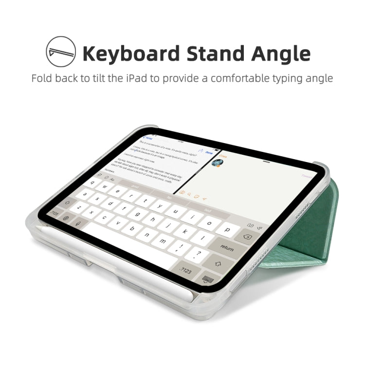 Custodia in pelle a conchiglia con supporto per iPad mini 6