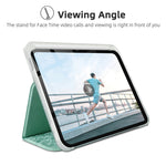 Custodia in pelle a conchiglia con supporto per iPad mini 6