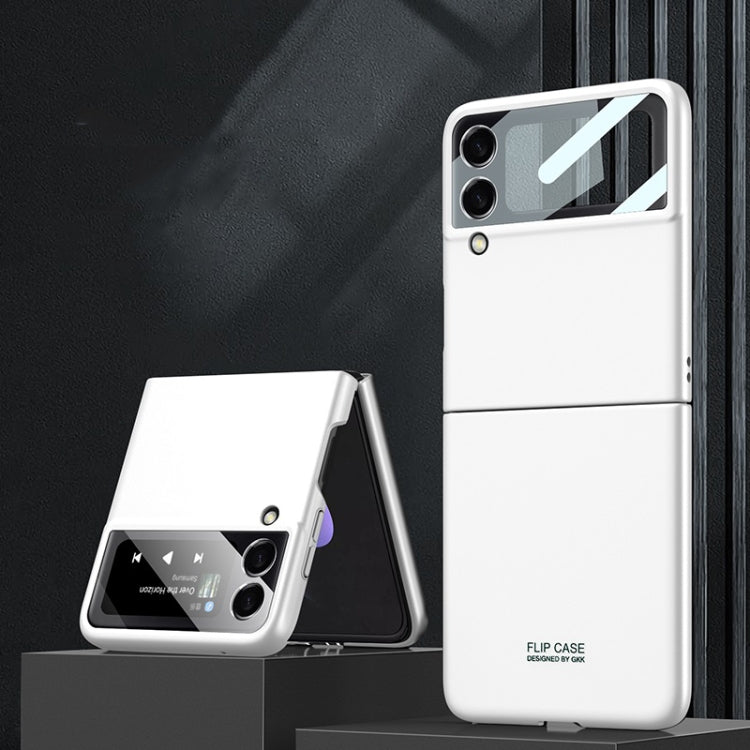 Custodia a libro per telefono a copertura totale ultrasottile integrata GKK, For Samsung Galaxy Z Flip3 5G