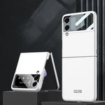 Custodia a libro per telefono a copertura totale ultrasottile integrata GKK, For Samsung Galaxy Z Flip3 5G