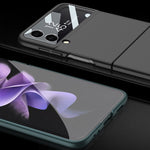 Custodia a libro per telefono a copertura totale ultrasottile integrata GKK, For Samsung Galaxy Z Flip3 5G