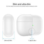 Custodia protettiva per auricolari in silicone diviso per AirPods 3