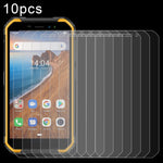 10 pellicole in vetro temperato da 0,26 mm 9H 2,5D, For Ulefone Armor X6 (10 PCS), For Ulefone Power Armor 14 (10 PCS), For Blackview Oscal C20 Pro (10 PCS), For Umidigi A11s (10 PCS)