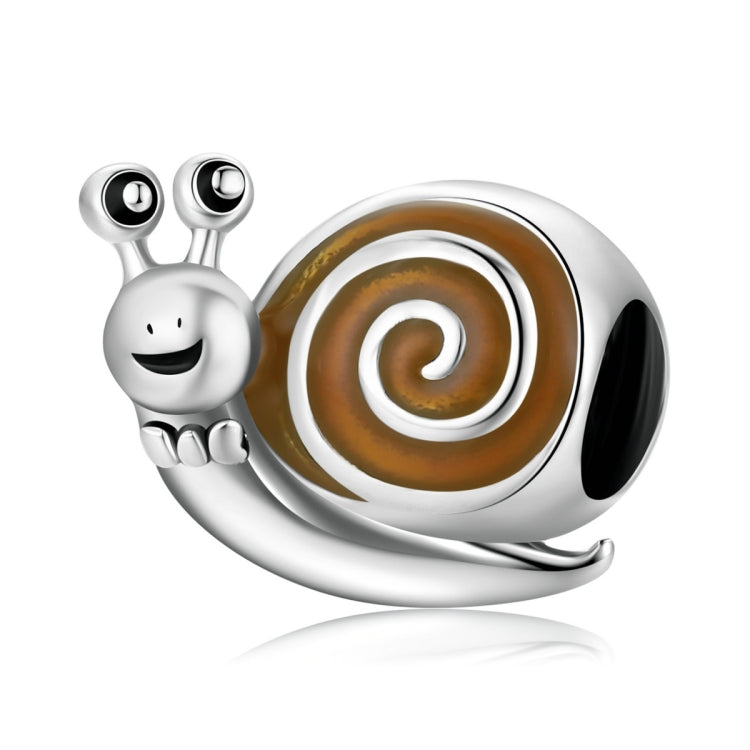 Accessori per collana braccialetto fai-da-te con perline Mr. Snail in argento sterling S925, Mr. Snail