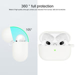 Custodia protettiva in silicone con gancio per AirPods 3