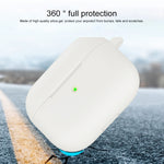 Custodia protettiva in silicone con gancio per AirPods 3