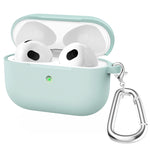 Custodia protettiva in silicone con gancio per AirPods 3