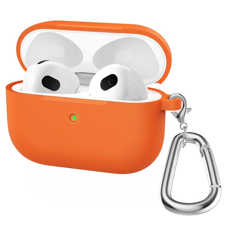 Custodia protettiva in silicone con gancio per AirPods 3