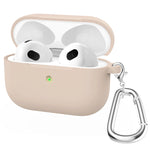 Custodia protettiva in silicone con gancio per AirPods 3