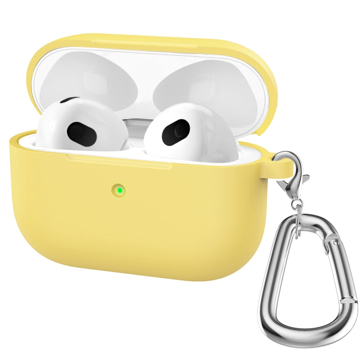 Custodia protettiva in silicone con gancio per AirPods 3