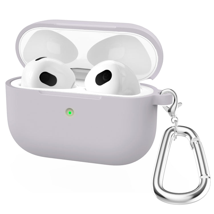 Custodia protettiva in silicone con gancio per AirPods 3