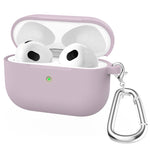 Custodia protettiva in silicone con gancio per AirPods 3