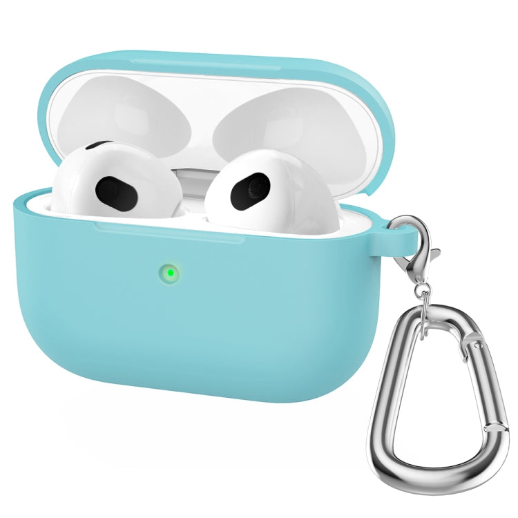Custodia protettiva in silicone con gancio per AirPods 3