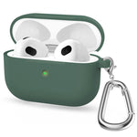 Custodia protettiva in silicone con gancio per AirPods 3
