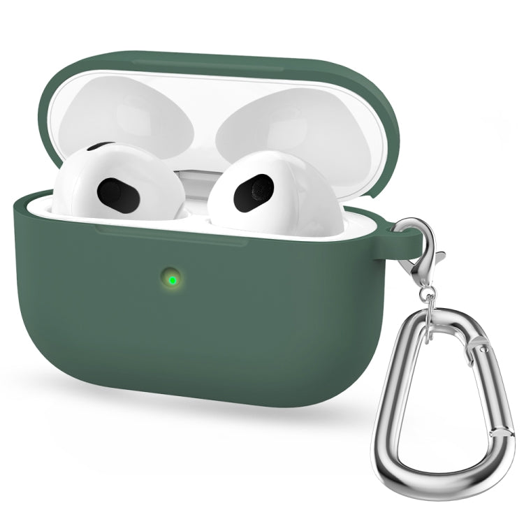Custodia protettiva in silicone con gancio per AirPods 3