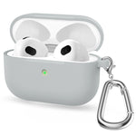Custodia protettiva in silicone con gancio per AirPods 3