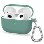 Custodia protettiva in silicone con gancio per AirPods 3