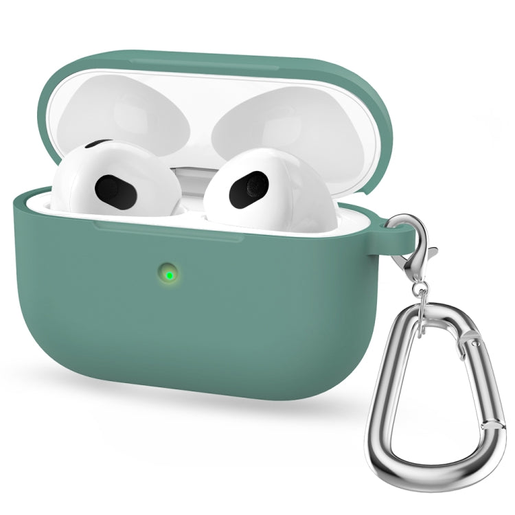 Custodia protettiva in silicone con gancio per AirPods 3