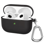 Custodia protettiva in silicone con gancio per AirPods 3