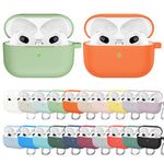 Custodia protettiva in silicone con gancio per AirPods 3