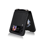 Custodia per telefono in fibra di carbonio, For Samsung Galaxy Z Flip3 5G