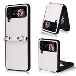 Custodia per telefono in fibra di carbonio, For Samsung Galaxy Z Flip3 5G